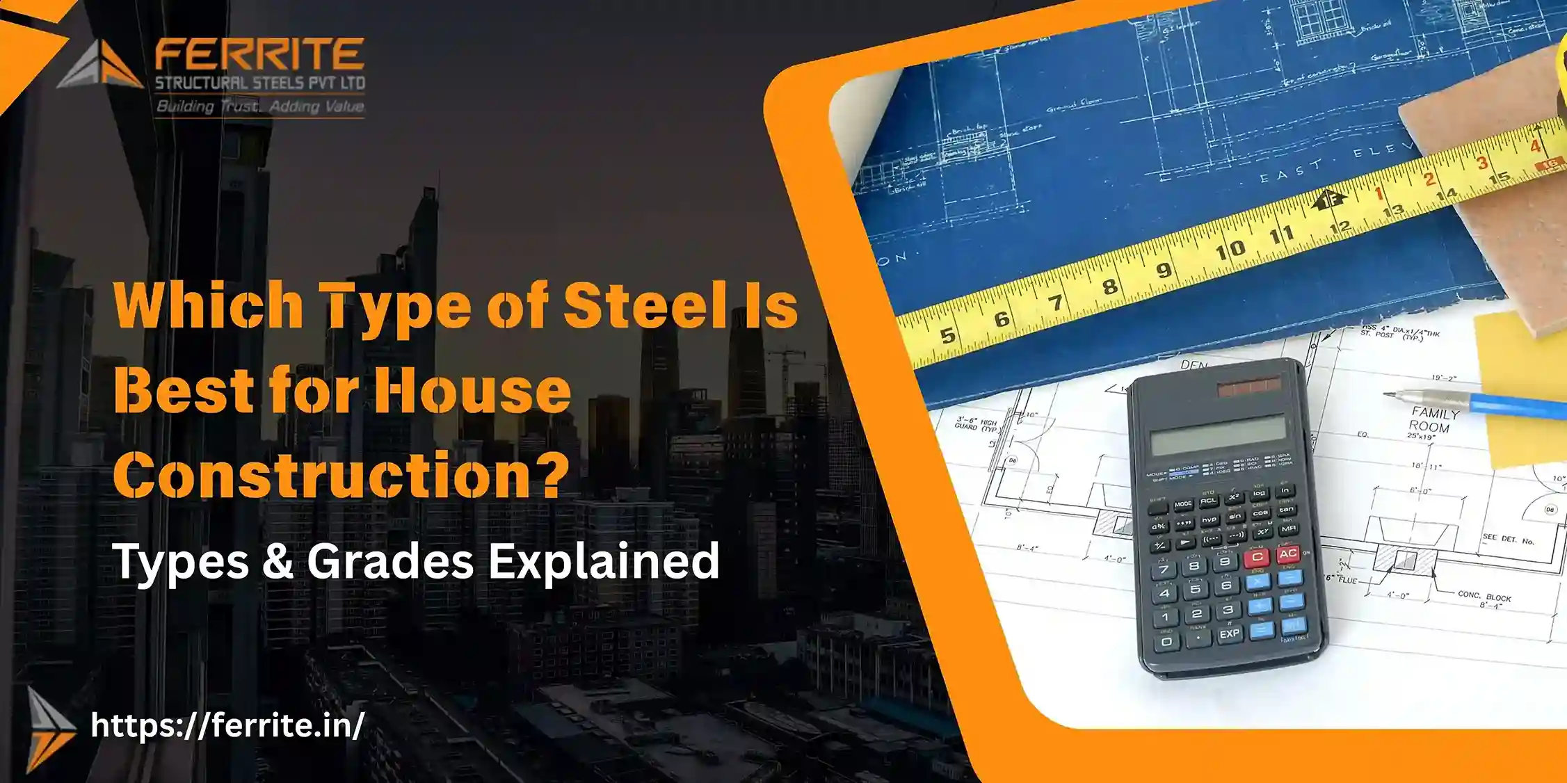 Steel Cost Calculator for House Construction in India