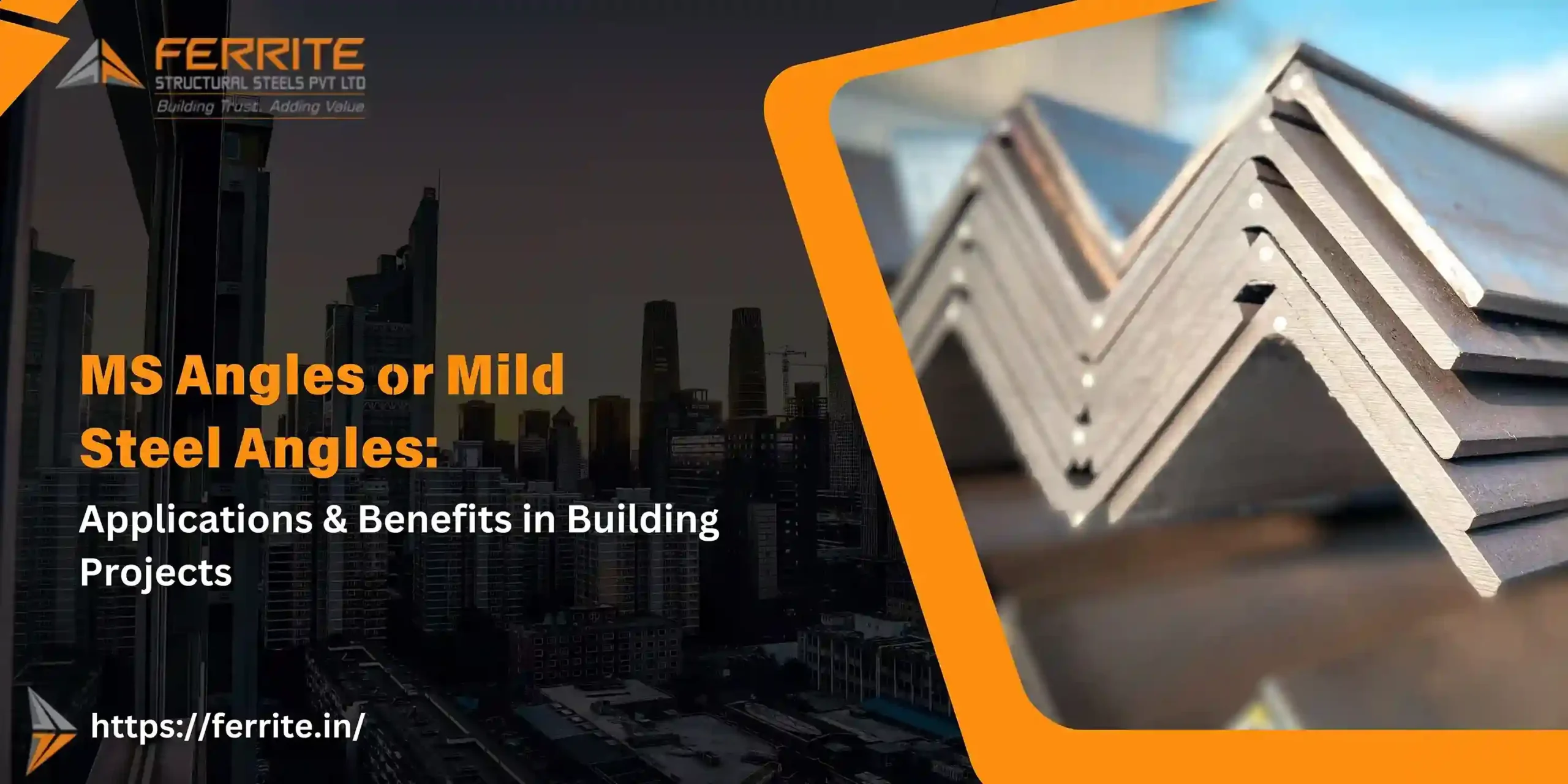 MS Angles or Mild Steel Angles